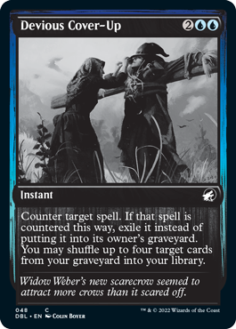 Devious Cover-Up [Innistrad: Double Feature] | Total Play