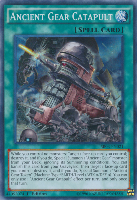 Ancient Gear Catapult [SR03-EN021] Super Rare | Total Play