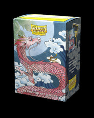 Dragon Shield: Standard 100ct Brushed Art Sleeves - Water Rabbit (2023) | Total Play