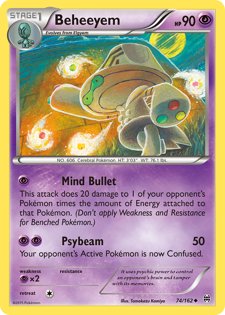 Beheeyem (74/162) [XY: BREAKthrough] | Total Play