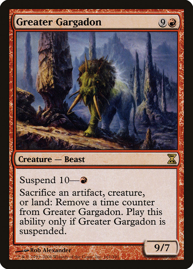 Greater Gargadon [Time Spiral] | Total Play