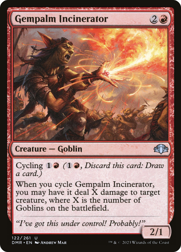 Gempalm Incinerator [Dominaria Remastered] | Total Play