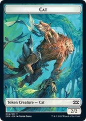 Cat // Servo Double-Sided Token [Double Masters Tokens] | Total Play