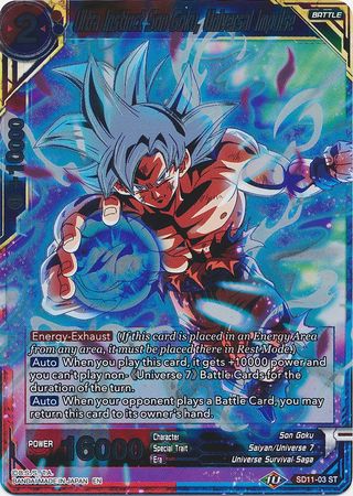 Ultra Instinct Son Goku, Universal Impulse (Gold Stamped) (Starter Deck Exclusive) (SD11-03) [Universal Onslaught] | Total Play