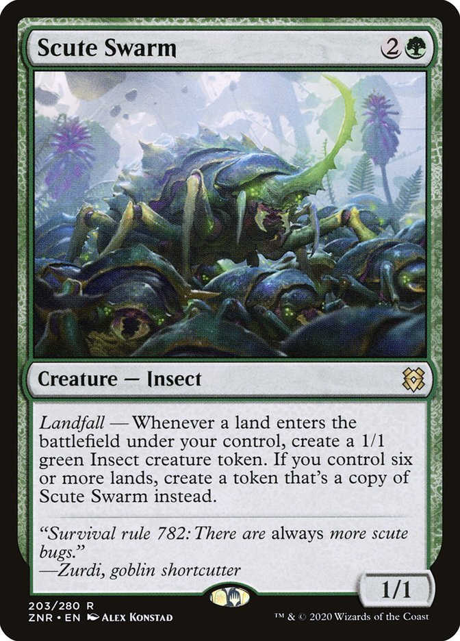 Scute Swarm [Zendikar Rising] | Total Play