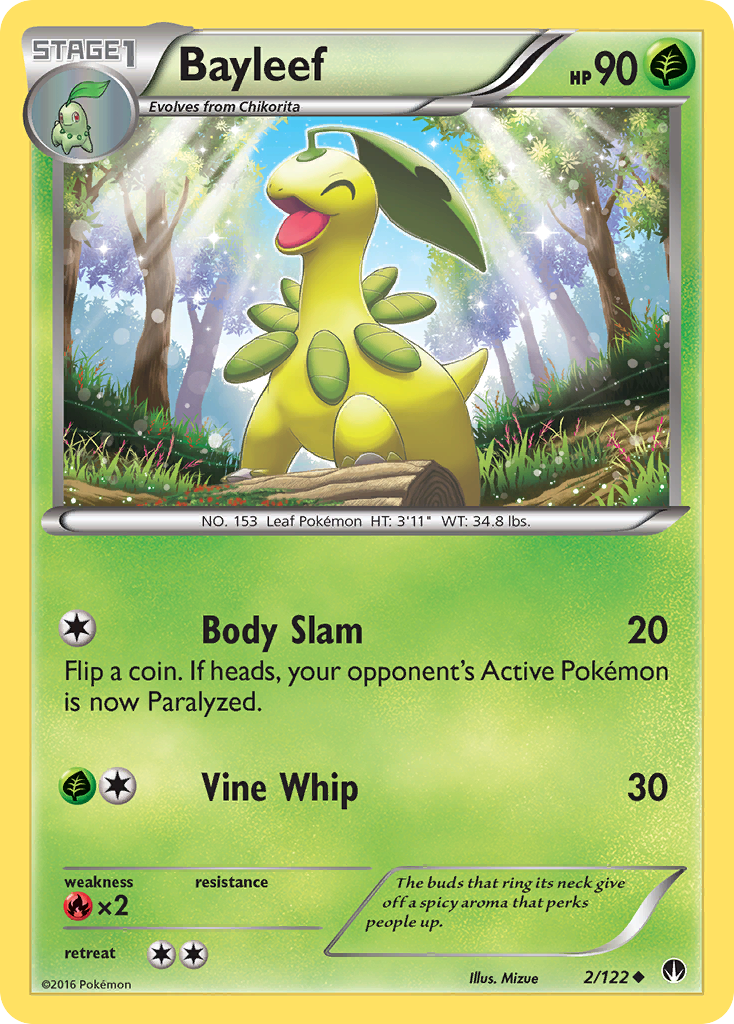 Bayleef (2/122) [XY: BREAKpoint] | Total Play