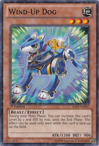 Wind-Up Dog [BP01-EN167] Starfoil Rare | Total Play