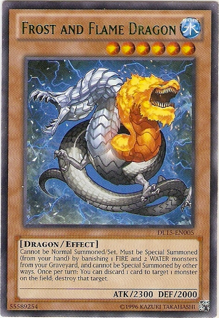 Frost and Flame Dragon (Green) [DL15-EN005] Rare | Total Play