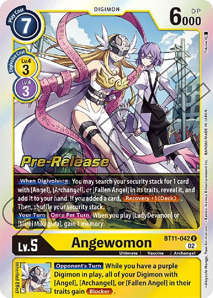 Angewomon [BT11-042] [Dimensional Phase Pre-Release Promos] | Total Play