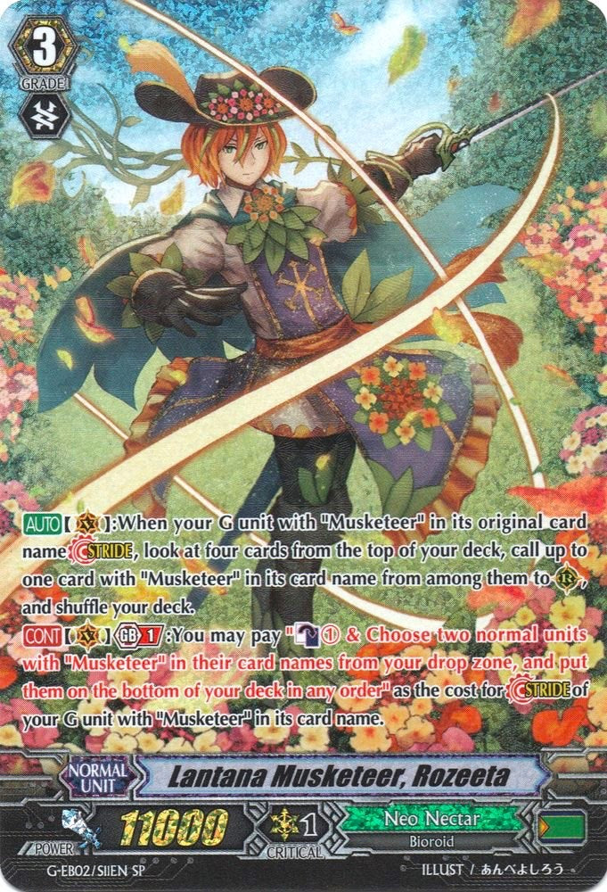 Lantana Musketeer, Rozeeta (G-EB02/S11EN) [The AWAKENING ZOO] | Total Play