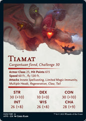 Tiamat Art Card [Dungeons & Dragons: Adventures in the Forgotten Realms Art Series] | Total Play