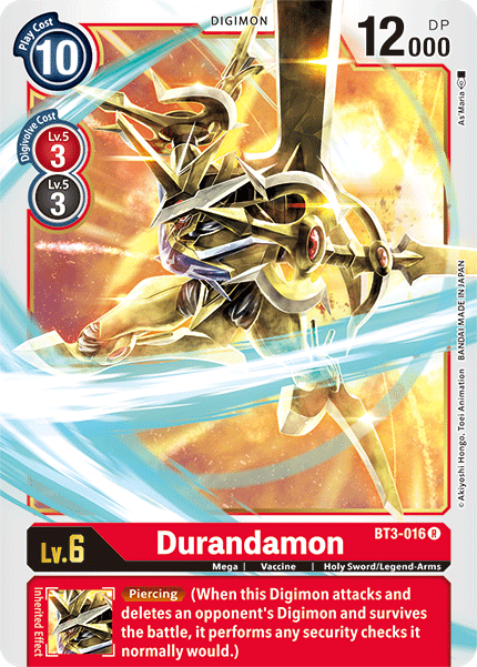 Durandamon [BT3-016] [Release Special Booster Ver.1.5] | Total Play