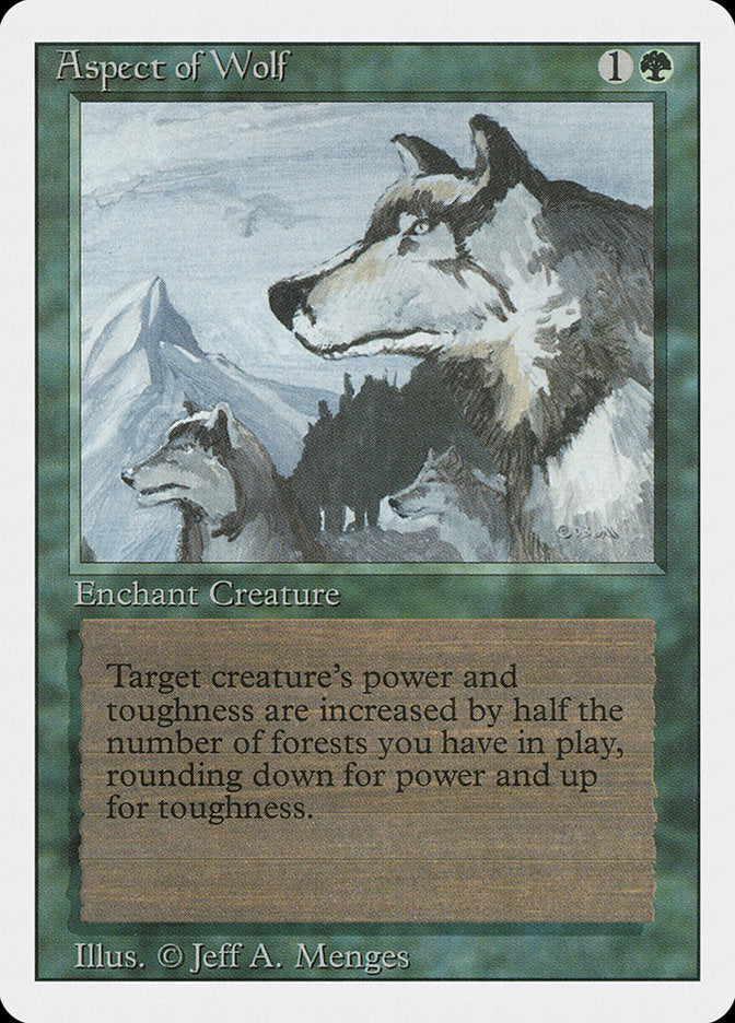 Aspect of Wolf [Revised Edition] | Total Play