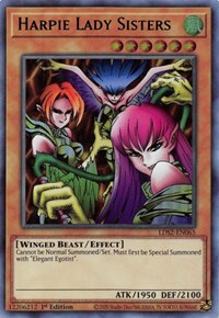 Harpie Lady Sisters (Green) [LDS2-EN065] Ultra Rare | Total Play