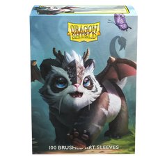 Dragon Shield: Standard 100ct Brushed Art Sleeves - The Pandragon | Total Play