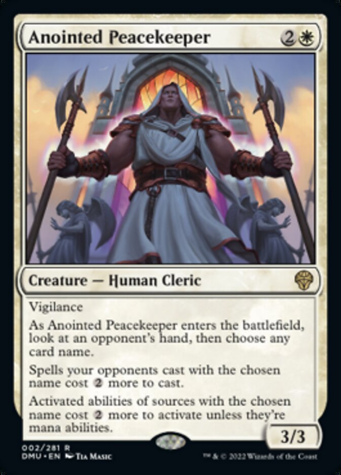 Anointed Peacekeeper [Dominaria United] | Total Play