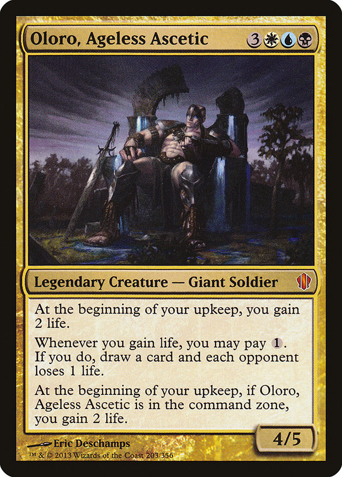 Oloro, Ageless Ascetic [Commander 2013] | Total Play