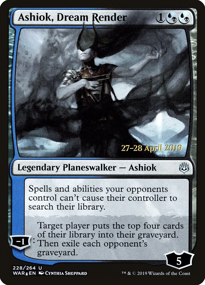 Ashiok, Dream Render [War of the Spark Prerelease Promos] | Total Play