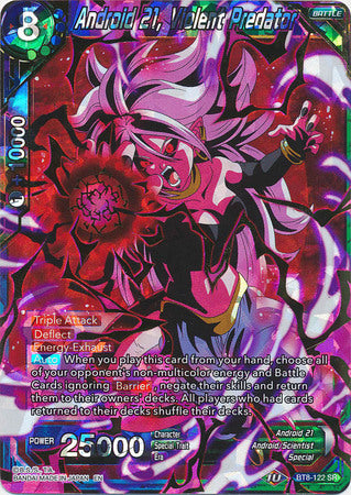 Android 21, Violent Predator (BT8-122) [Malicious Machinations] | Total Play