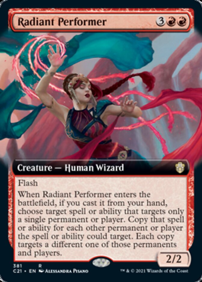 Radiant Performer (Extended Art) [Commander 2021] | Total Play