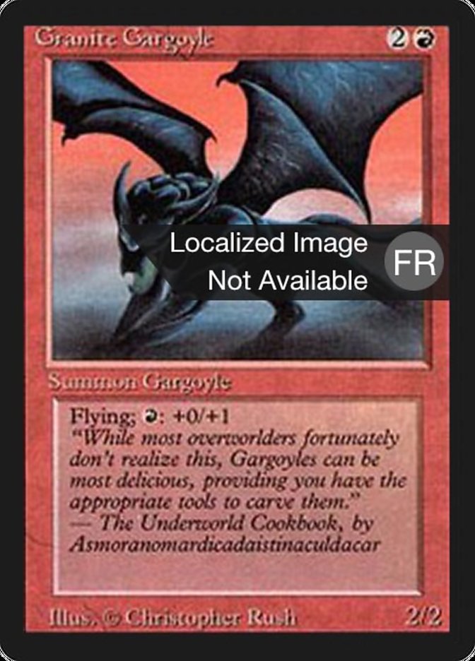 Granite Gargoyle [Foreign Black Border] | Total Play