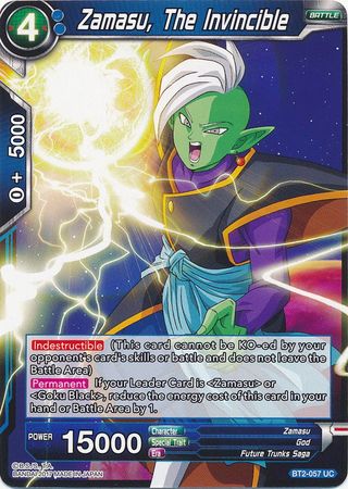 Zamasu, The Invincible (BT2-057) [Union Force] | Total Play