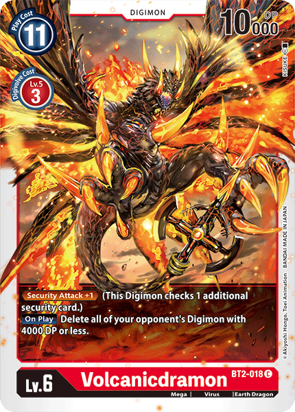 Volcanicdramon [BT2-018] [Release Special Booster Ver.1.0] | Total Play
