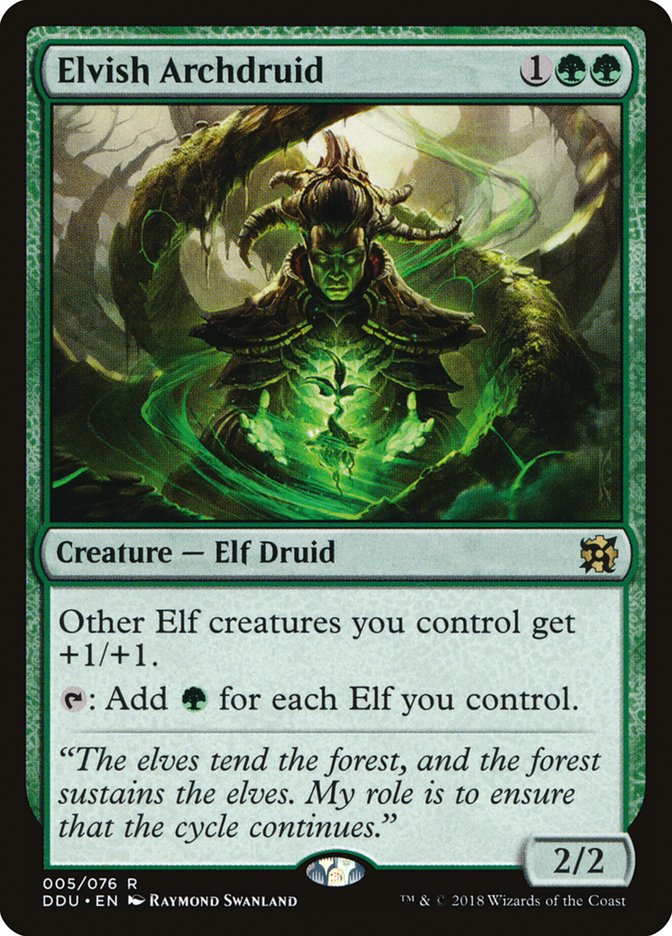 Elvish Archdruid [Duel Decks: Elves vs. Inventors] | Total Play