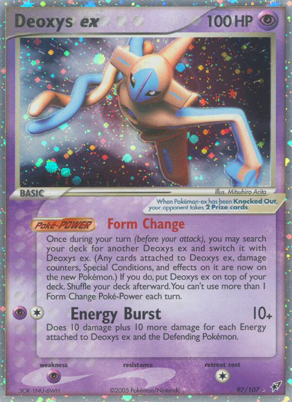 Deoxys ex (97/107) [EX: Deoxys] | Total Play