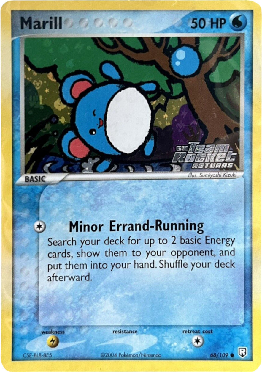 Marill (68/109) (Stamped) [EX: Team Rocket Returns] | Total Play