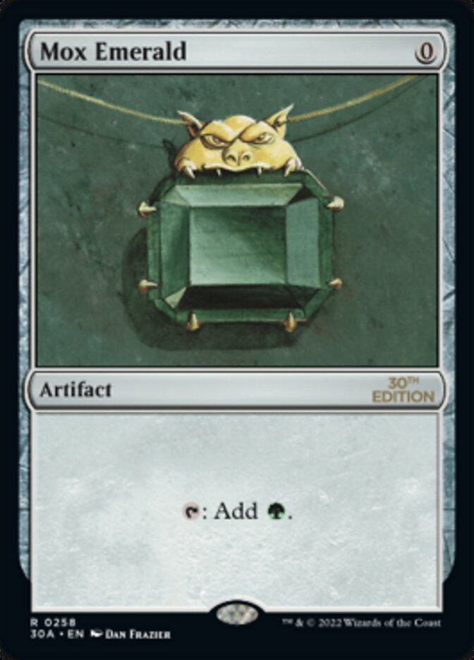 Mox Emerald [30th Anniversary Edition] | Total Play