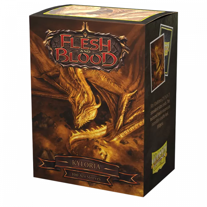 Dragon Shield: Standard 100ct Art Sleeves - Flesh and Blood (Kyloria) | Total Play