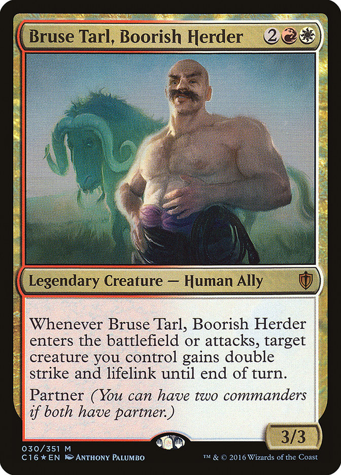 Bruse Tarl, Boorish Herder [Commander 2016] | Total Play