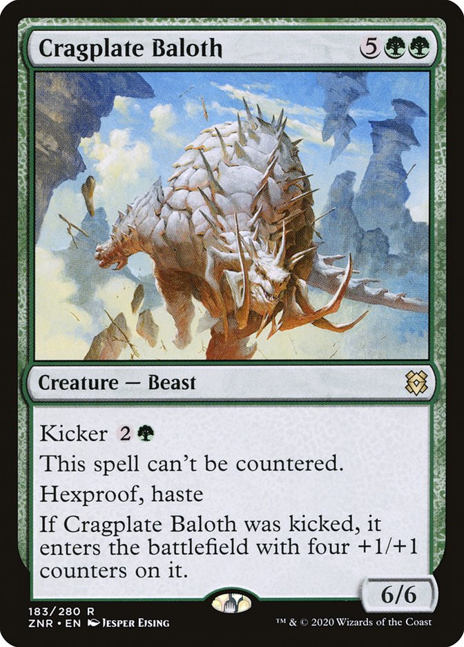 Cragplate Baloth [Zendikar Rising] | Total Play