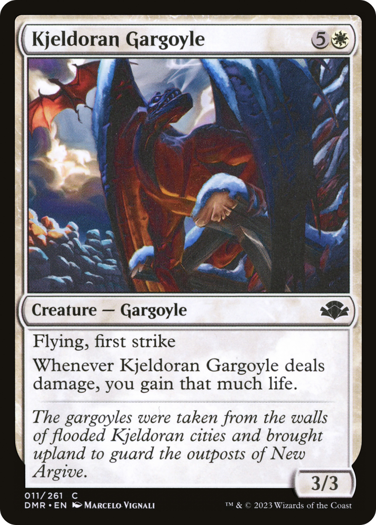 Kjeldoran Gargoyle [Dominaria Remastered] | Total Play
