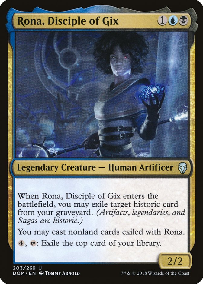 Rona, Disciple of Gix [Dominaria] | Total Play