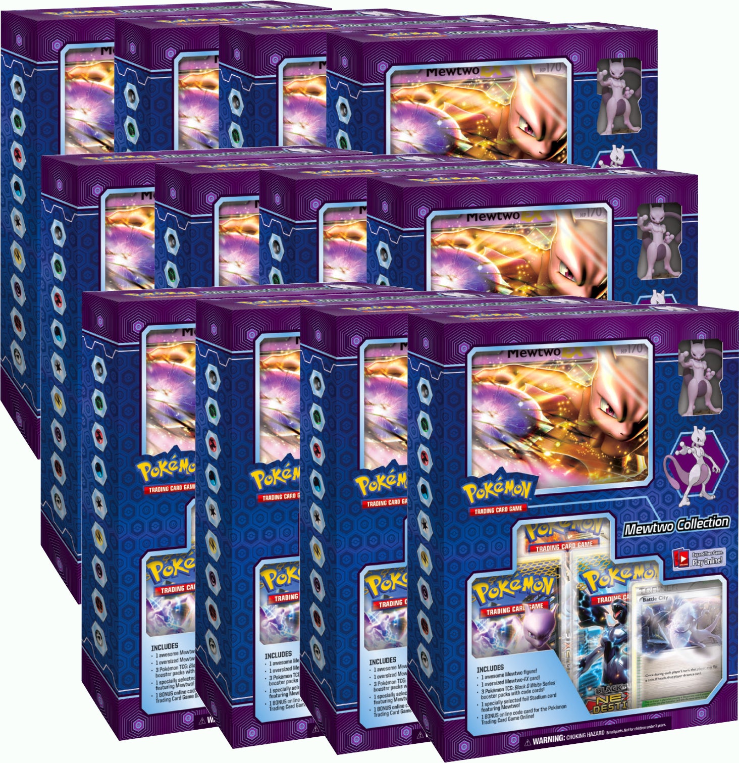 Black & White: Next Destinies - Mewtwo Collection Display | Total Play