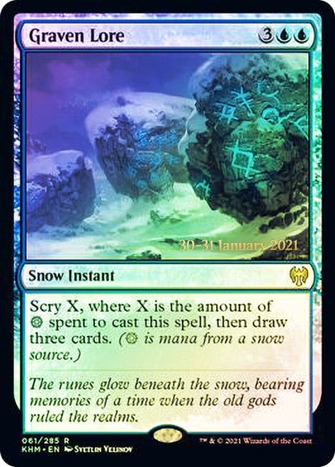 Graven Lore [Kaldheim Prerelease Promos] | Total Play