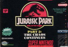 Jurassic Park 2 The Chaos Continues - Super Nintendo | Total Play
