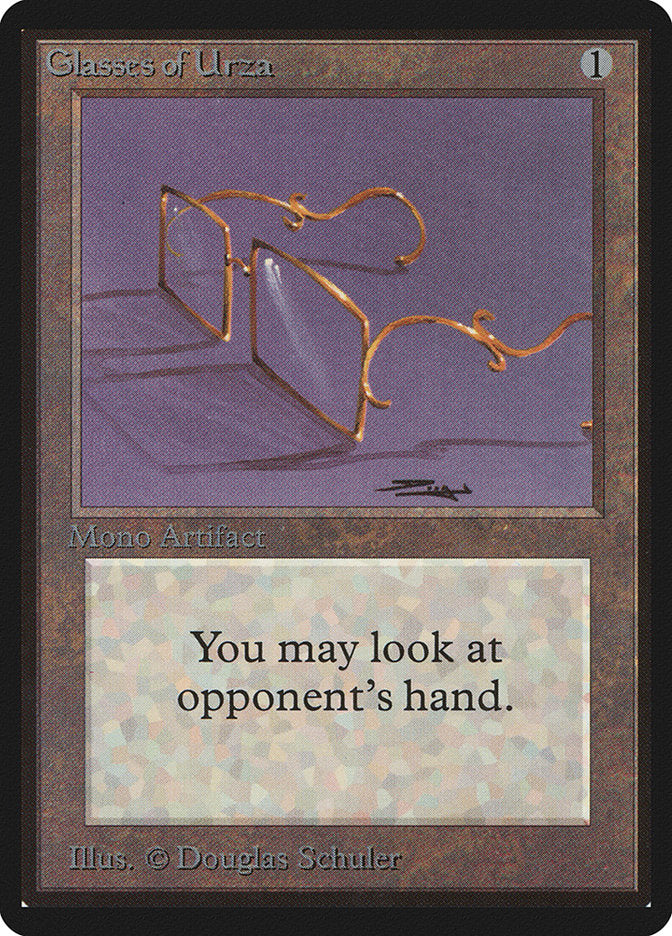Glasses of Urza [Beta Edition] | Total Play