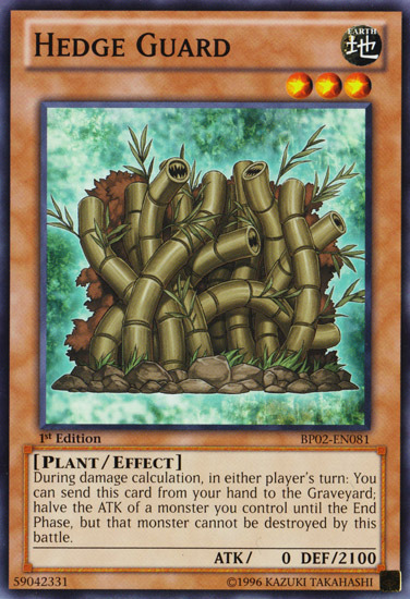 Hedge Guard [BP02-EN081] Mosaic Rare | Total Play