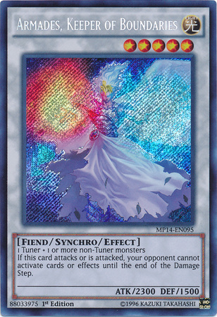 Armades, Keeper of Boundaries [MP14-EN095] Secret Rare | Total Play