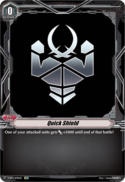 Quick Shield (Nova Grappler) (V-BT11/SP31EN) [Storm of the Blue Cavalry] | Total Play