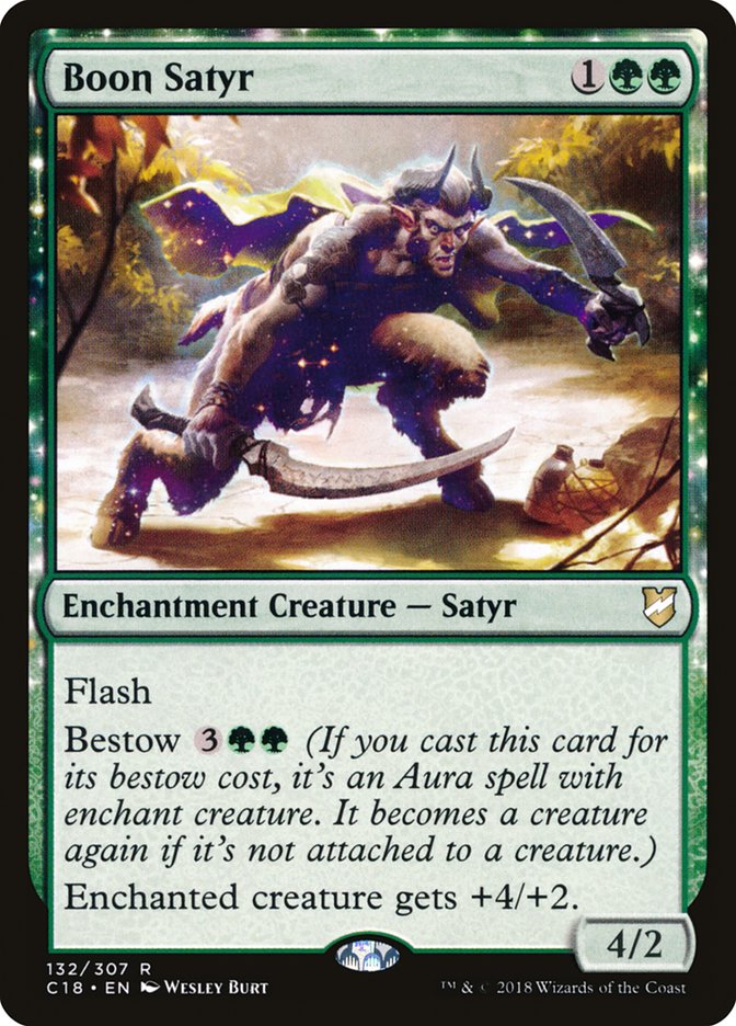 Boon Satyr [Commander 2018] | Total Play