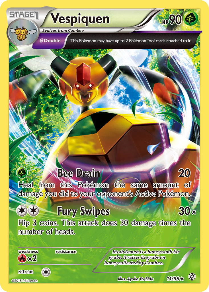 Vespiquen (11/98) [XY: Ancient Origins] | Total Play