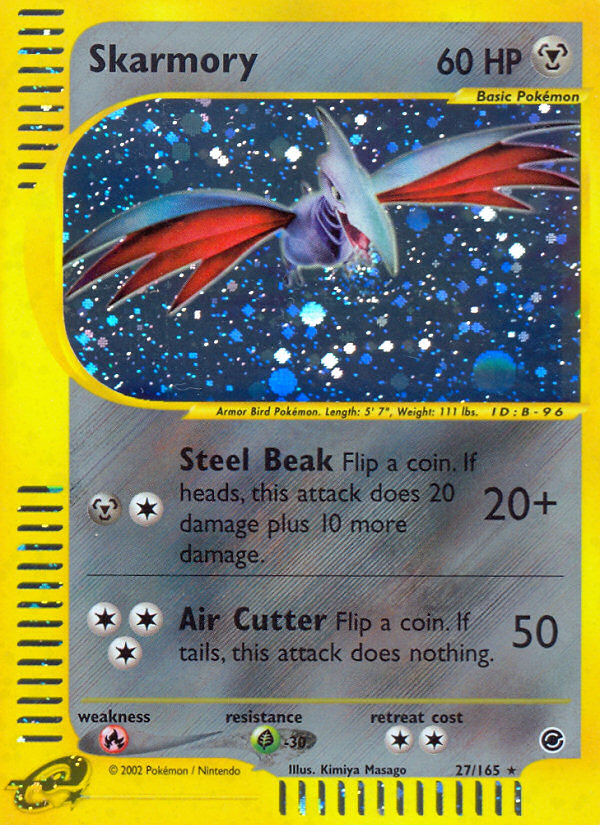 Skarmory (27/165) [Expedition: Base Set] | Total Play
