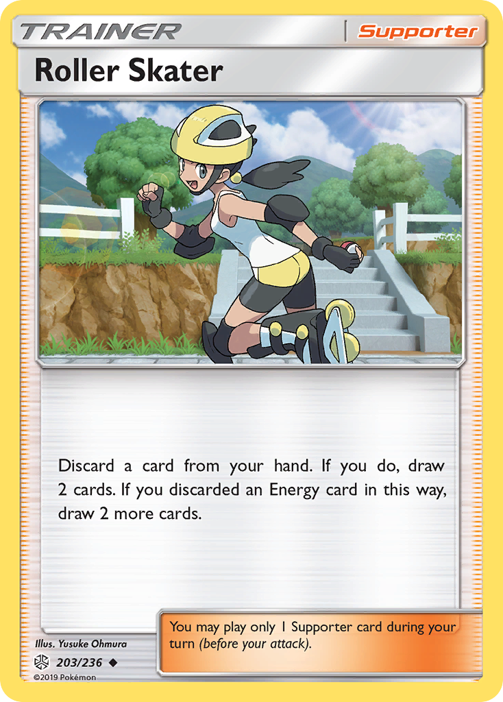 Roller Skater (203/236) [Sun & Moon: Cosmic Eclipse] | Total Play