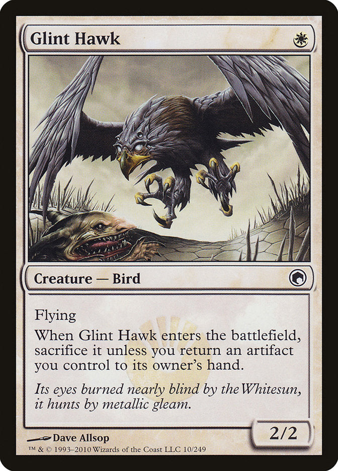 Glint Hawk [Scars of Mirrodin] | Total Play