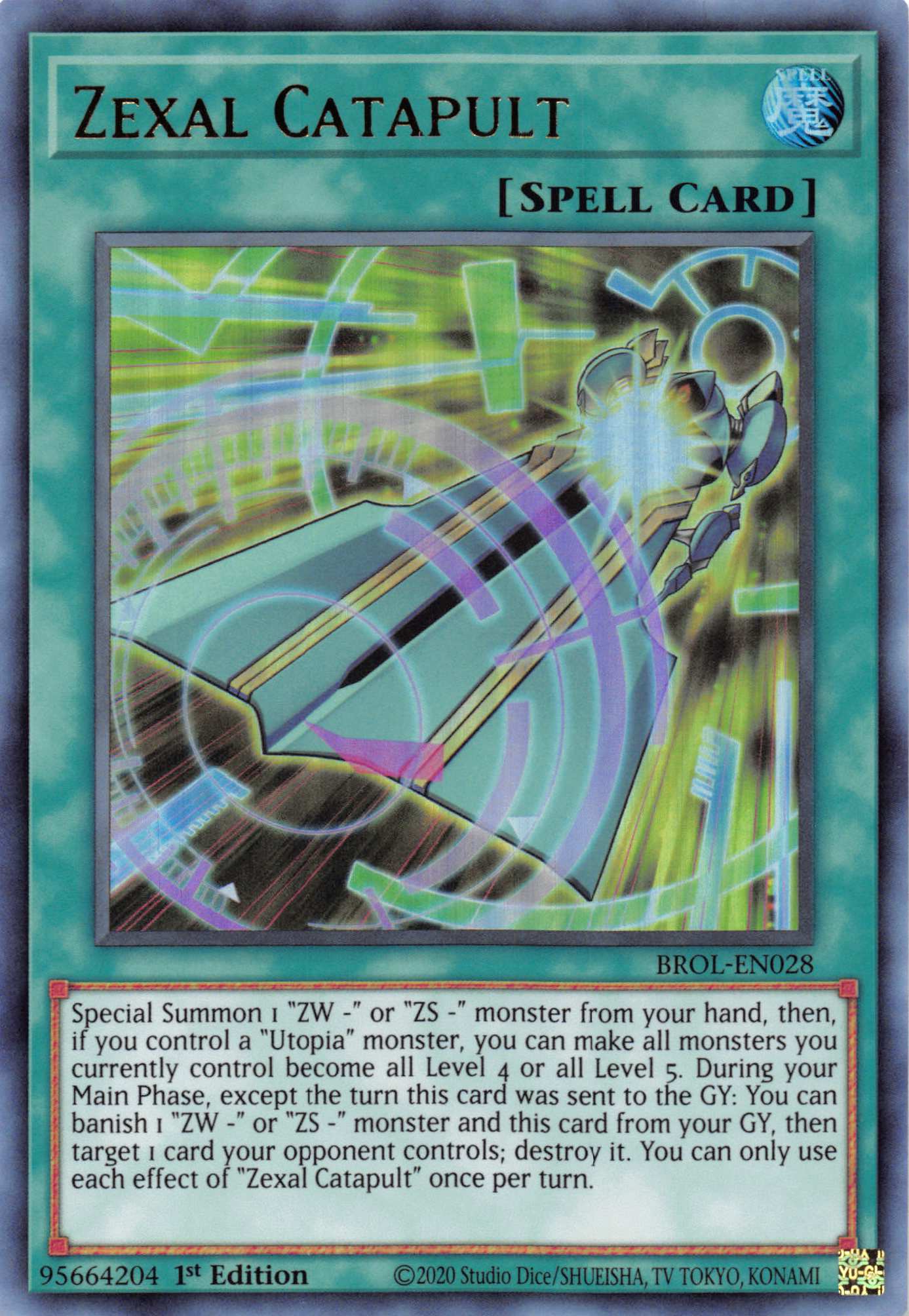 Zexal Catapult [BROL-EN028] Ultra Rare | Total Play