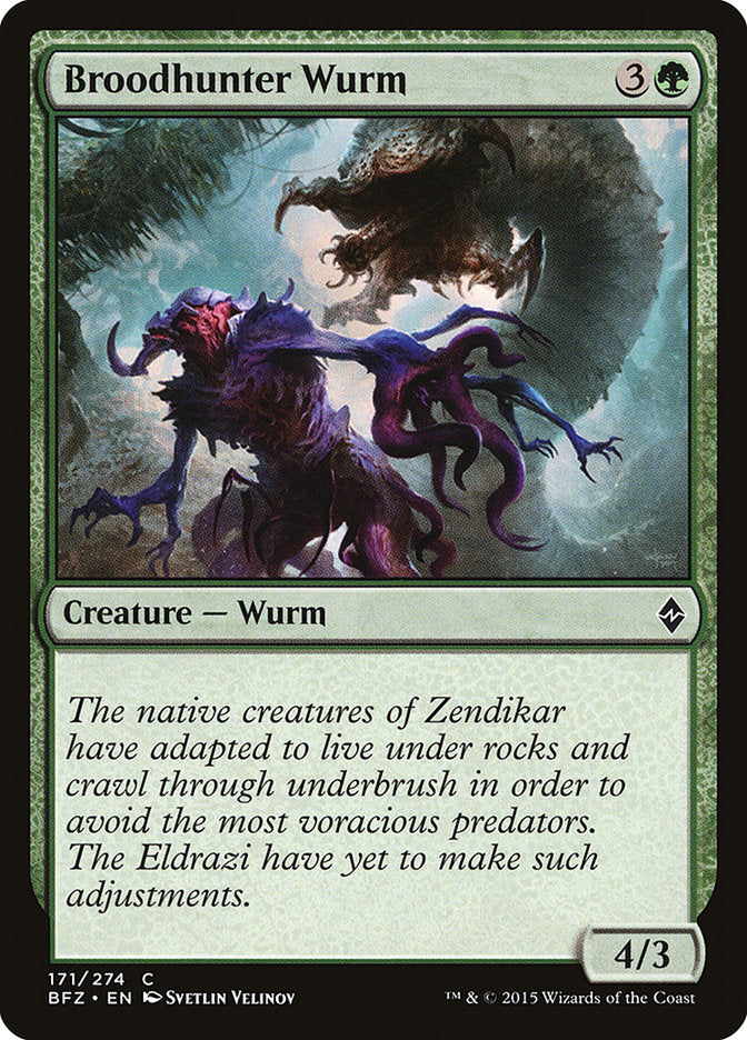 Broodhunter Wurm [Battle for Zendikar] | Total Play